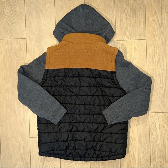 Distortion Jacket Vest Style Brown Size Medium - Picture 3 of 4